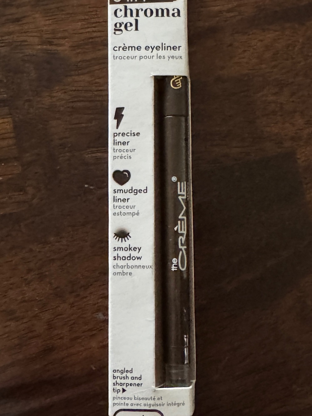The Crème Shop Chroma Gel Crème Eyeliner — Mocha